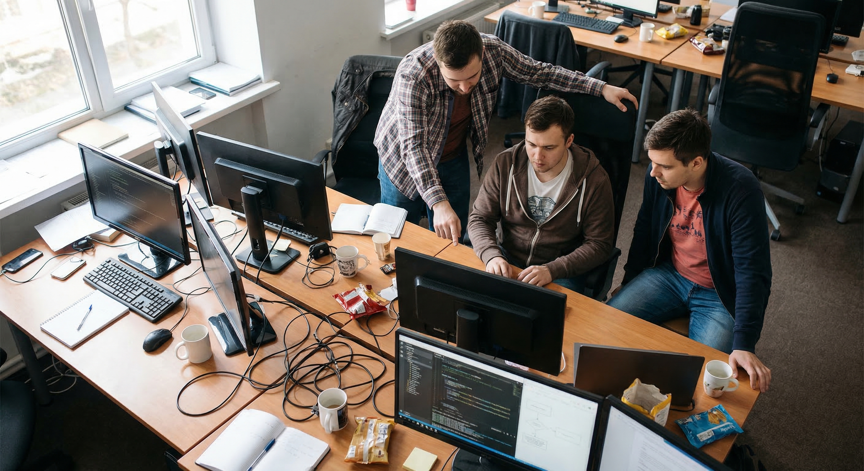 Neuvana engineering team collaborating